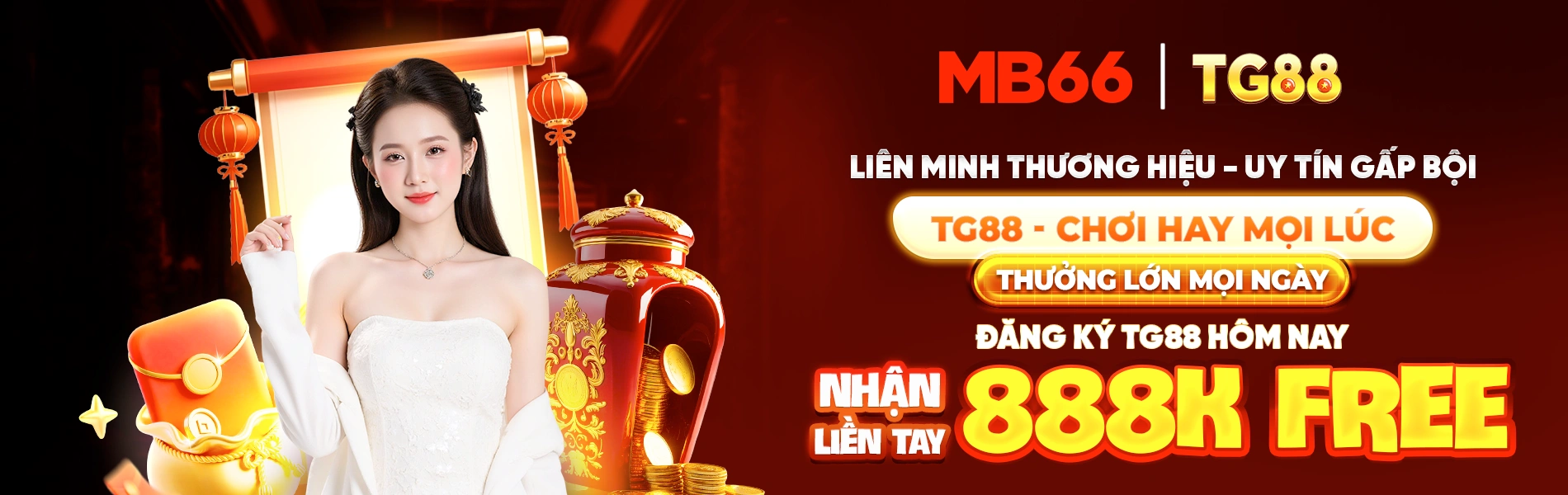 Banner chuyên mục và dịch vụ TG88